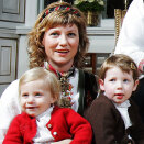 Prinsesse Märtha Louise med døtrene, julen 2006 (Foto: Lise Åserud, Scanpix)